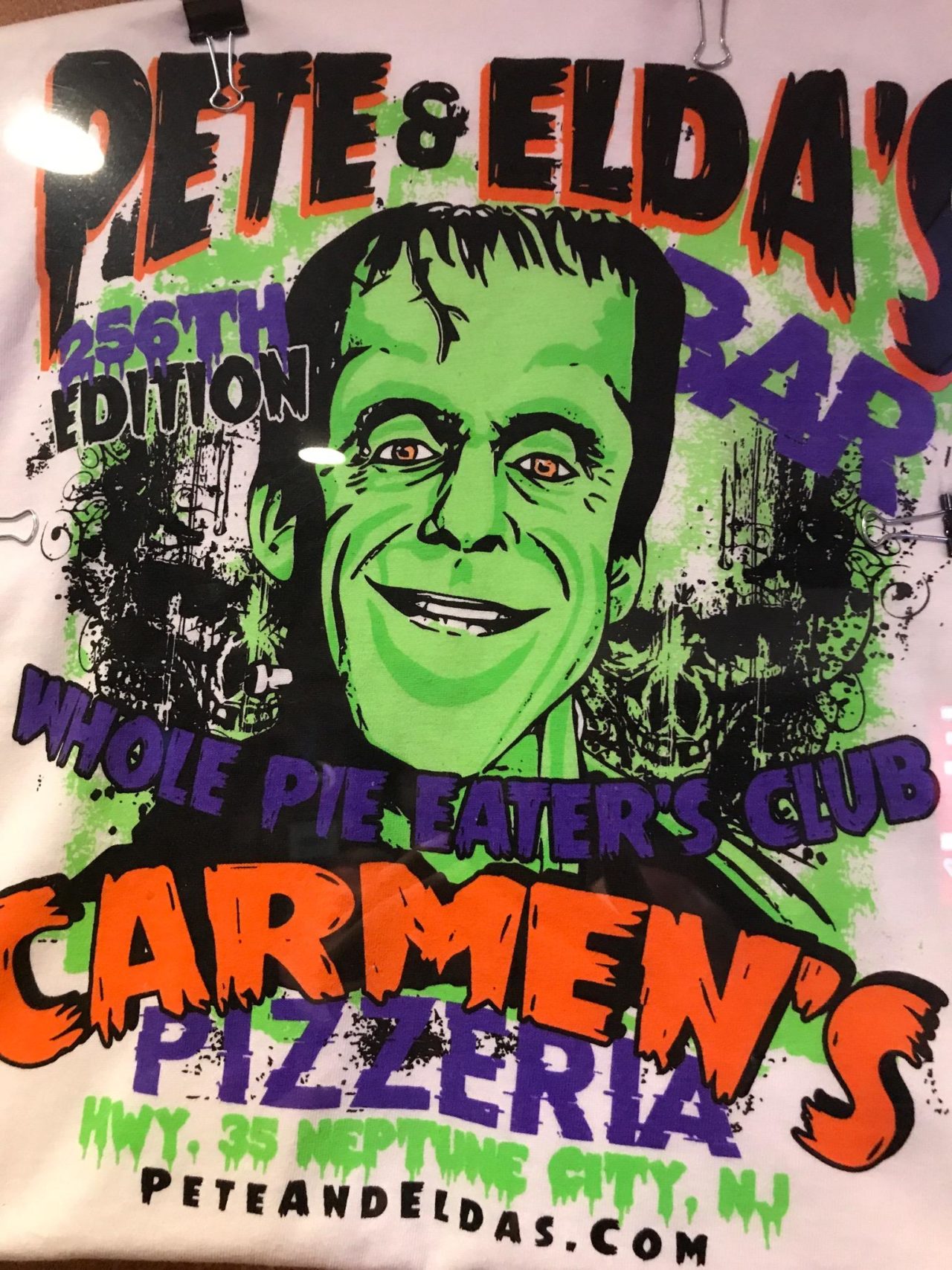 Whole Pie Eater's Club Pete and Elda's Bar Neptune City NJ